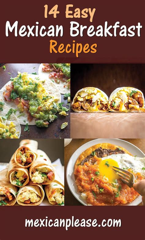 14 Mexican Breakfast Recipes To Wake You Up! | Mexican Please