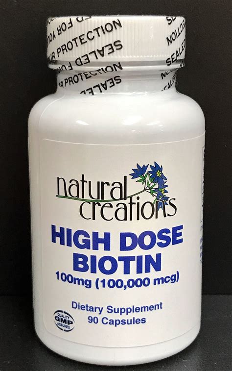 Buy High Dose Biotin 100mg (100,000mcg) Online at desertcartUAE