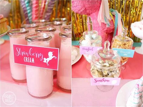 Magical UNICORN Party and Food Ideas + Free Unicorn Party Printables - Uplifting Mayhem