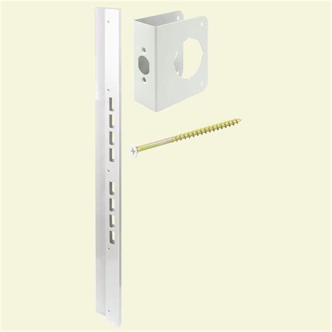 Prime-Line Mega Jamb Door Reinforcement Kit for 2-3/8 in. Backset-U 10893 - The Home Depot