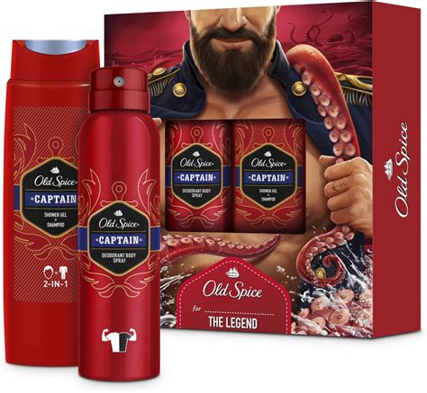 Old Spice Captain gift set - 8001841411088 || prijs-parfum.nl