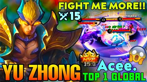 yu zhong gameplay : yu zhong build - yu zhong best build - yu zhong Mobile legends - YouTube