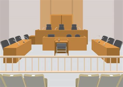 Empty Courtroom Clipart - Goimages All