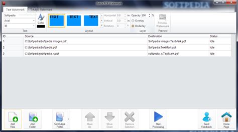 Batch PDF Watermark 1.1 - Download, Review, Screenshots