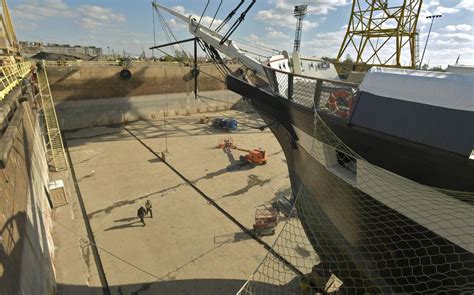 Historic USS Constellation back in shipshape condition after hull ...