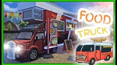 FOOD TRUCK Festival!🚙🍕🍩🍔 | NO CC | The Sims 4 Speed Build [Stop Motion ...