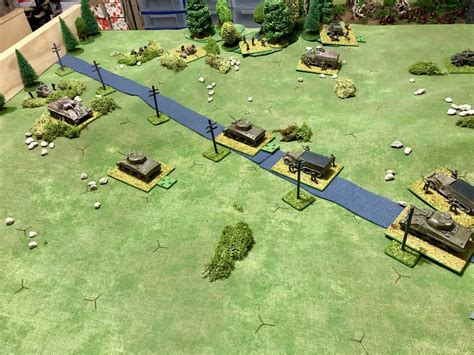 Grid based wargaming - but not always: A WW2 game using a scenario from Scenarios for Wargamers