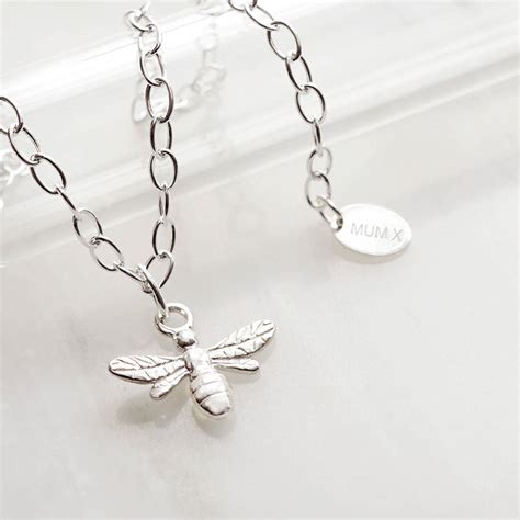 Bee Sterling Silver Charm Bracelet By Wue