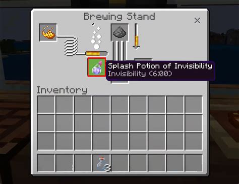 How To Make A Splash Potion In Minecraft