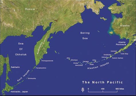 Map Of Aleutian Islands | World Map 07