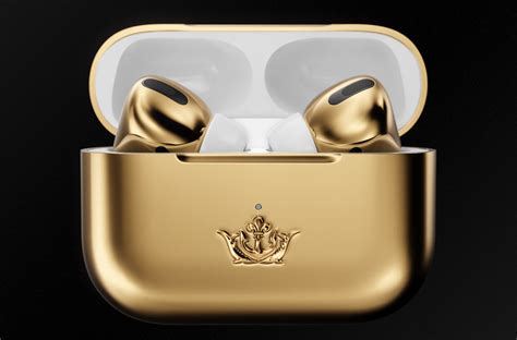 AirPods Pro Gold Limited Edition by Caviar | LetsGoDigital