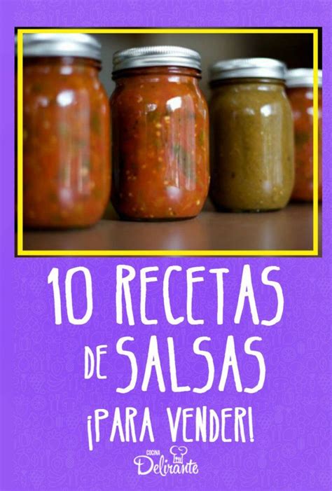 10 salsas deliciosas para vender y hacer dinero | Salsas para pastas ...