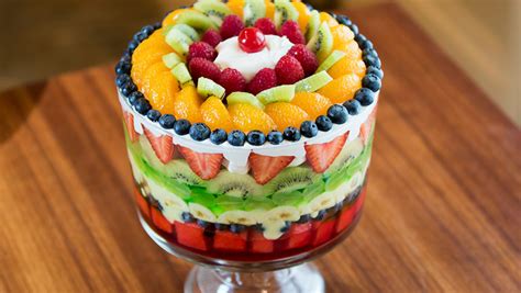 Fresh Fruit English Trifle | Chef Shamy – Chef Shamy