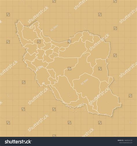 Ancient Iran Map Old Paper Background 스톡 벡터(로열티 프리) 1460924123 ...