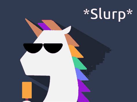 Slurp Unicorn GIF - Slurp Unicorn Sips - Discover & Share GIFs