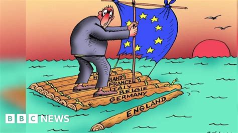 Cartoonists from across the world give their take on Brexit - BBC News