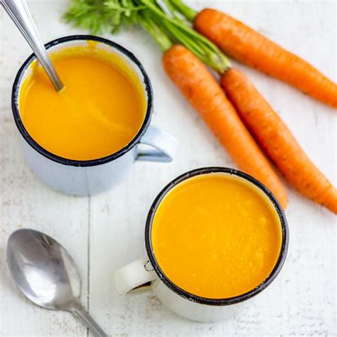 Healthy Carrot Soup Recipe - Happy Foods Tube