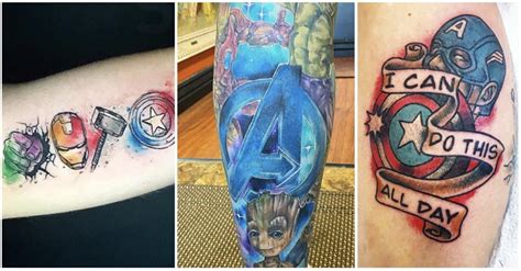 [UPDATED] 40+ Mighty Avengers Tattoos to Inspire You to Save the World