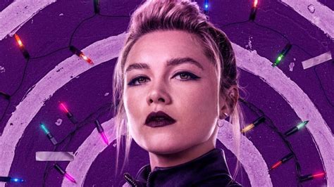 Hawkeye Poster Highlights Florence Pugh as Yelena Belova