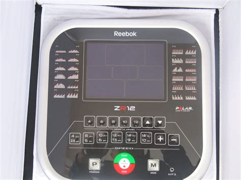 Reebok ZR12 Treadmill Console Black Brand New - Treadmill Doctor