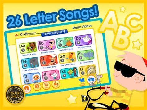 A to Z Music Videos from ABCmouse.com | Kids app, Letter song, Z music