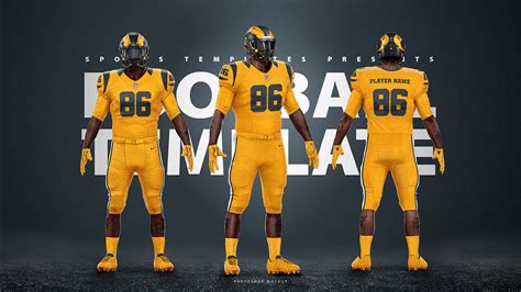 Football Uniforms Template