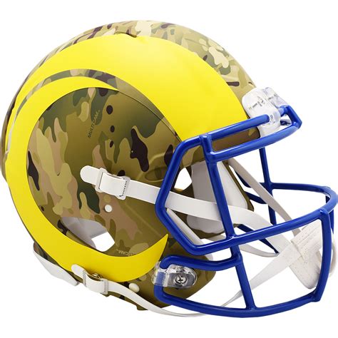 Los Angeles Rams Riddell Camo Alternate Revolution Speed Authentic ...