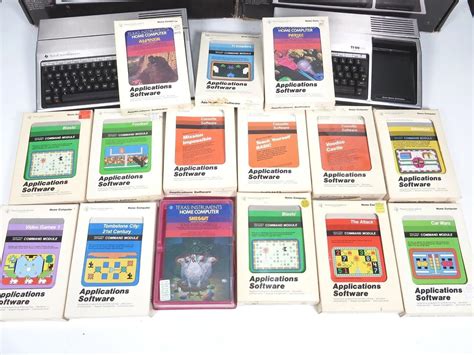 Texas Instruments TI-99/4a Computer, Accessories, & Games Lot | #1846781792