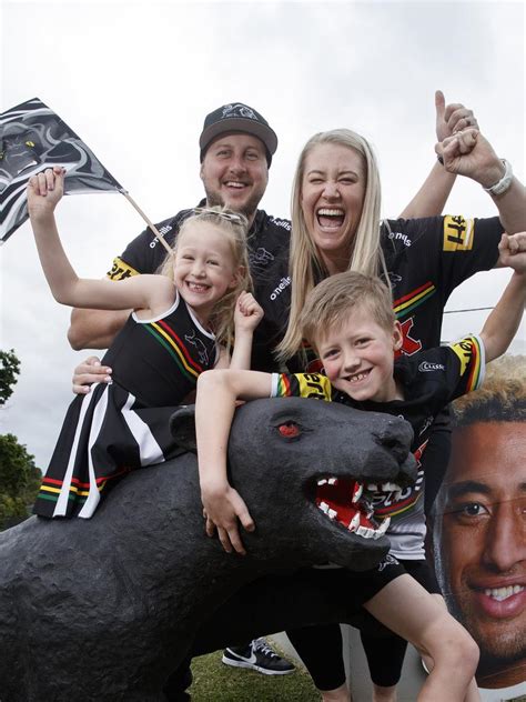 NRL 2022: Penrith Panthers fans deck out Emu Plains home for grand ...