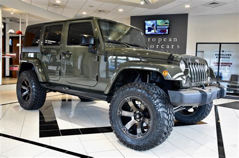 Used 2015 Jeep Wrangler Unlimited Custom Lifted Sahara For Sale (Sold ...