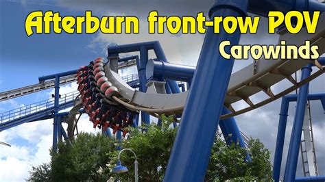 Afterburn Front-Row POV At Carowinds - YouTube