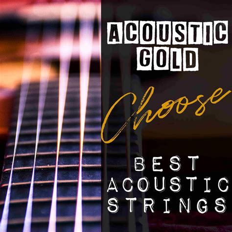 How to Choose the Best Acoustic Guitar Strings in 5 Steps! - acoustic gold