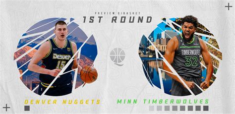 Preview Playoffs 2023 – Denver Nuggets (1) vs Minnesota Timberwolves (8) | QiBasket