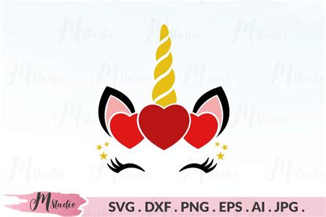 Valentine Unicorn svg (179192)