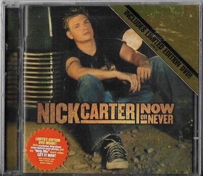 Now or Never [Limited] by Nick Carter (CD/DVD, 2002) Brand New Sealed! 12414183620 | eBay