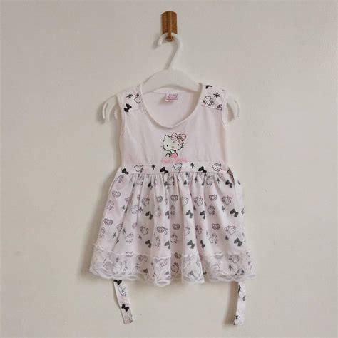 Hello Kitty Sanrio Dress (PRE-LOVED), Babies & Kids, Babies & Kids ...