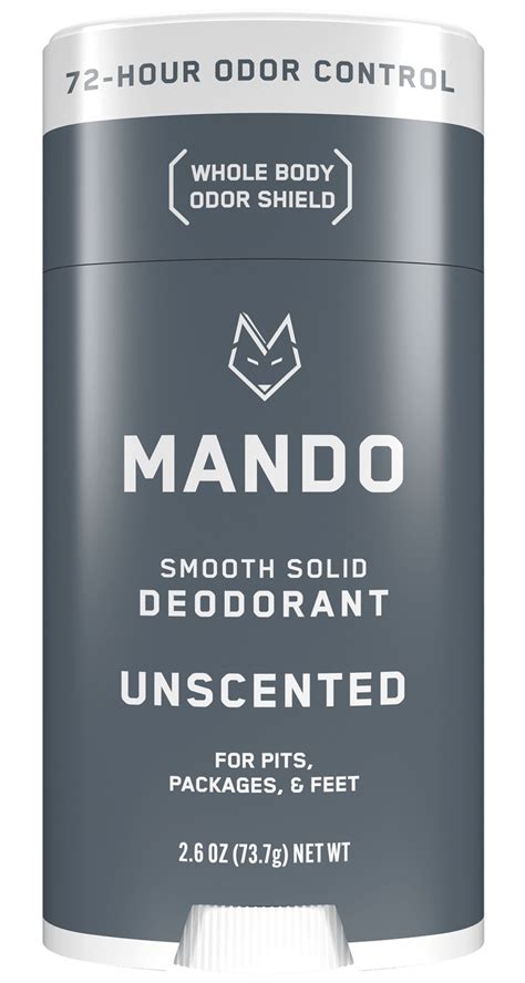 Mando Unscented Smooth Solid Deodorant ingredients (Explained)