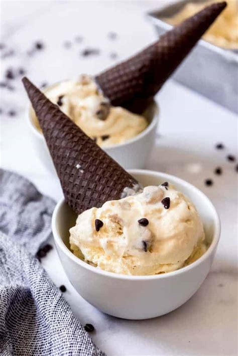 Chocolate Chip Cookie Dough Ice Cream - House of Nash Eats