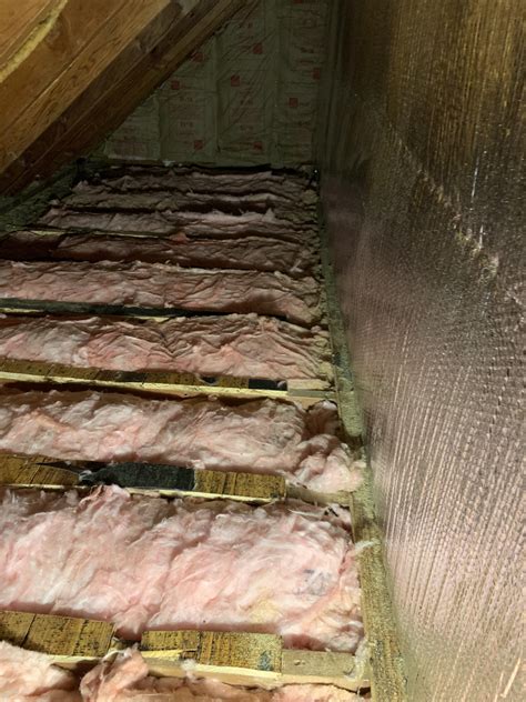 1st attempt at knee wall insulation. : r/Insulation