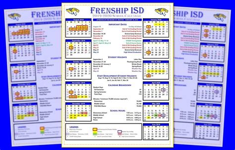 FISD Board Approves 2019-2020 School Calendar | Frenship ISD