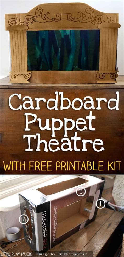 How to Make a Homemade Puppet Theatre - Let's Play Music | Homemade ...