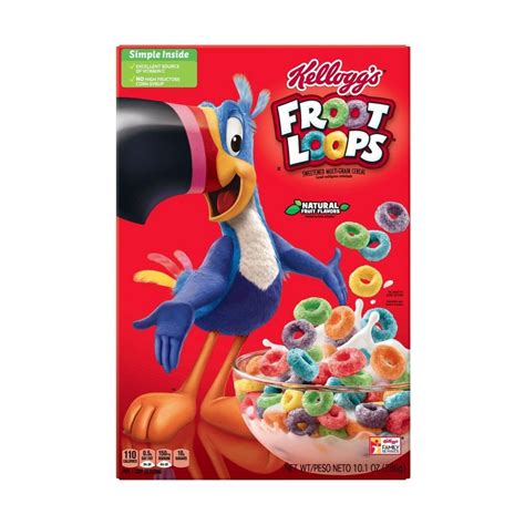 Froot Loops Breakfast Cereal - 10.1oz - Kellogg's in 2019 | Breakfast ...