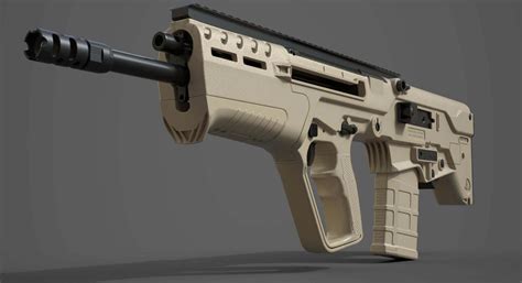 IWI Tavor 7 - 3D Model by rfarencibia