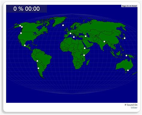 Interactive World Map World: Mountains and Volcanos. Seterra - Mapes interactius