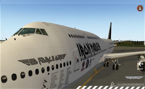 Iron Maiden Ed Force One Boeing 747-8 - Iron Maiden Boeing 747-8 Ed Force One - Gallery ...