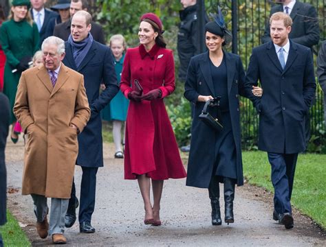 British Royal Family Christmas Church Service 2018 | POPSUGAR Celebrity ...