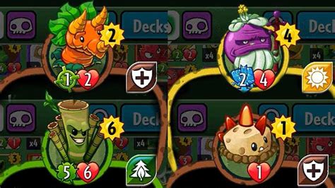 Plants vs Zombies Heroes - Some New Plant Set 3 Cards (Info in description) | Forget-Me-Nut ...