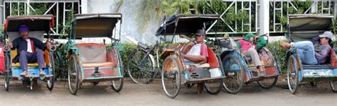 All About Indonesia #4: Modes of transport – The Becak | The Vine