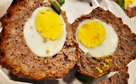 Air Fryer Scotch eggs - Daily Yum