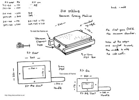 DiscoverThat - Journal: Vacuum forming machine